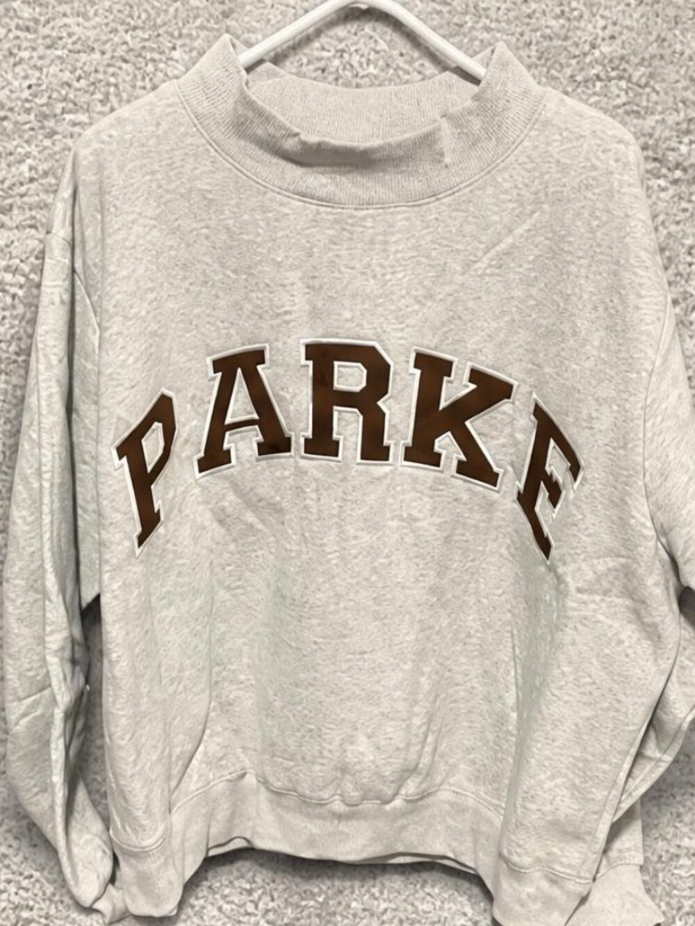 Parke Sities Varsity Mockneck Hoodie - Picture 1 of 6